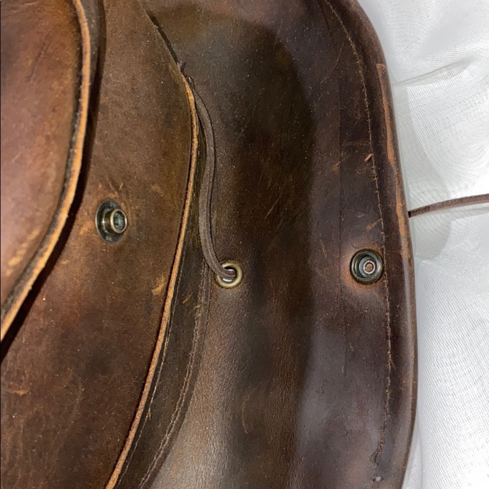 Outback Western Style Leather Cowboy hat - Picture 10 of 12